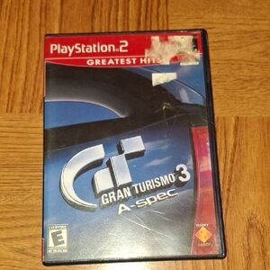 PlayStation 2 PS2 Gran Turismo 3 A-Spec Used Sony 2001 Video Game